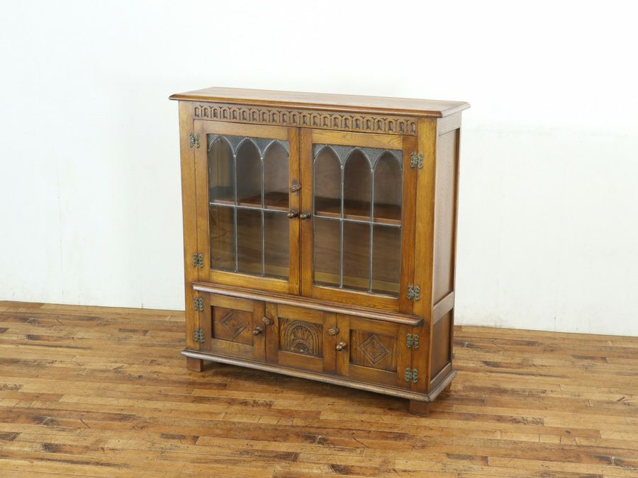 イギリスアンティーク家具ブックケース 59638