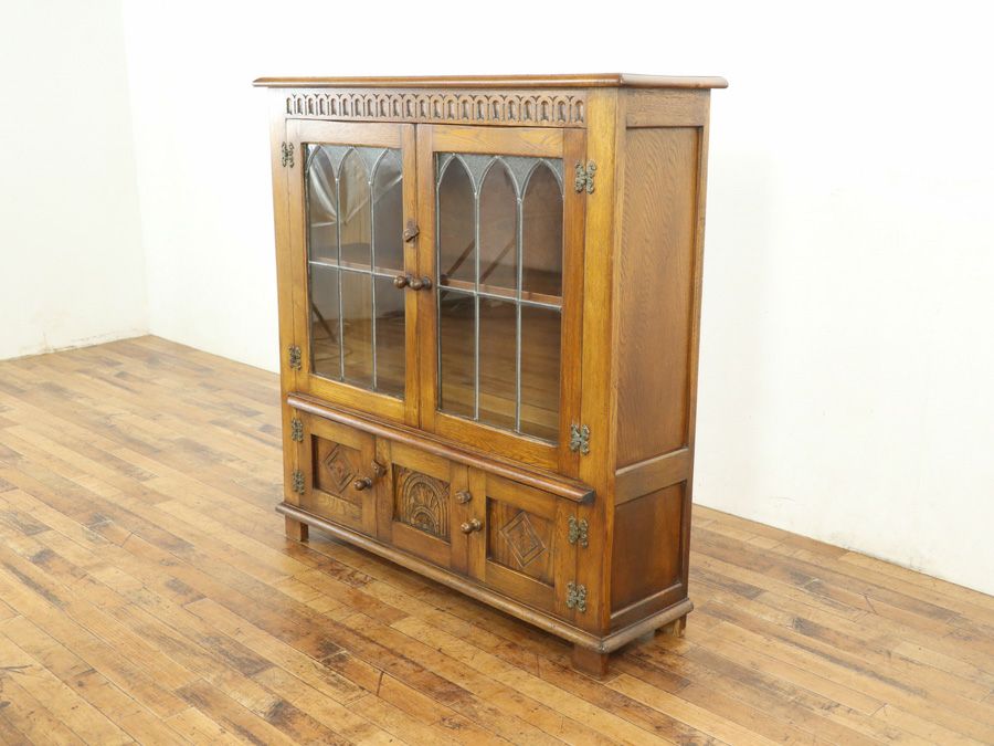 イギリスアンティーク家具ブックケース 59638