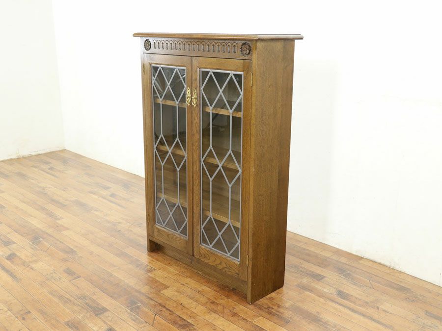 イギリスアンティーク家具ブックケース 59729