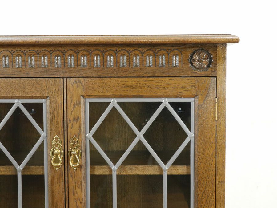 イギリスアンティーク家具ブックケース 59729