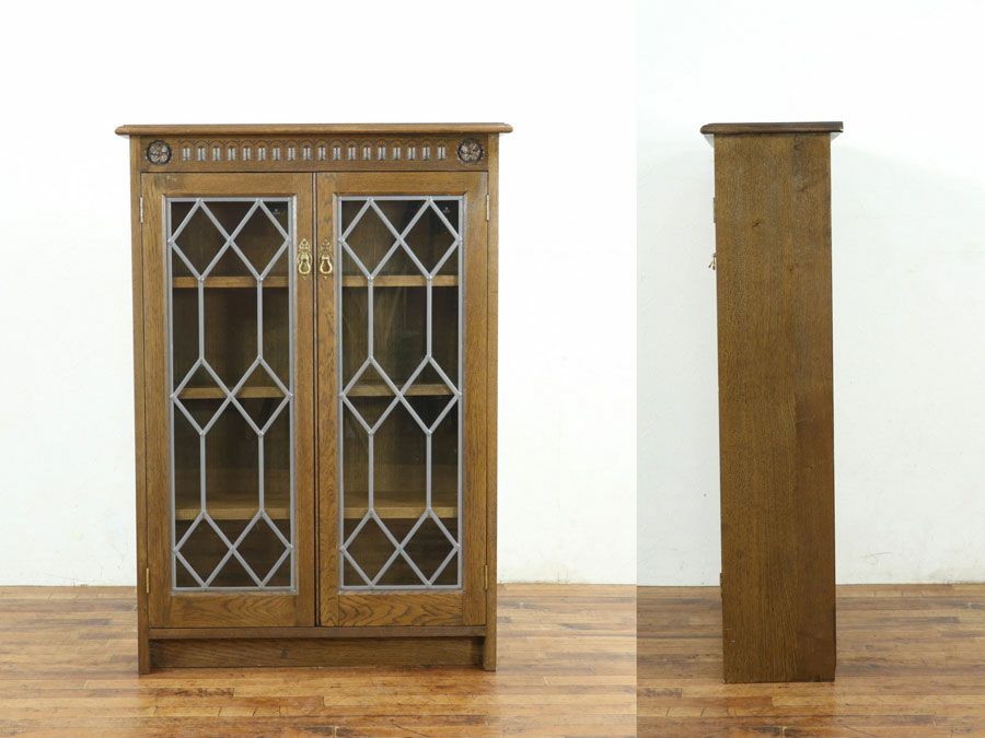 イギリスアンティーク家具ブックケース 59729