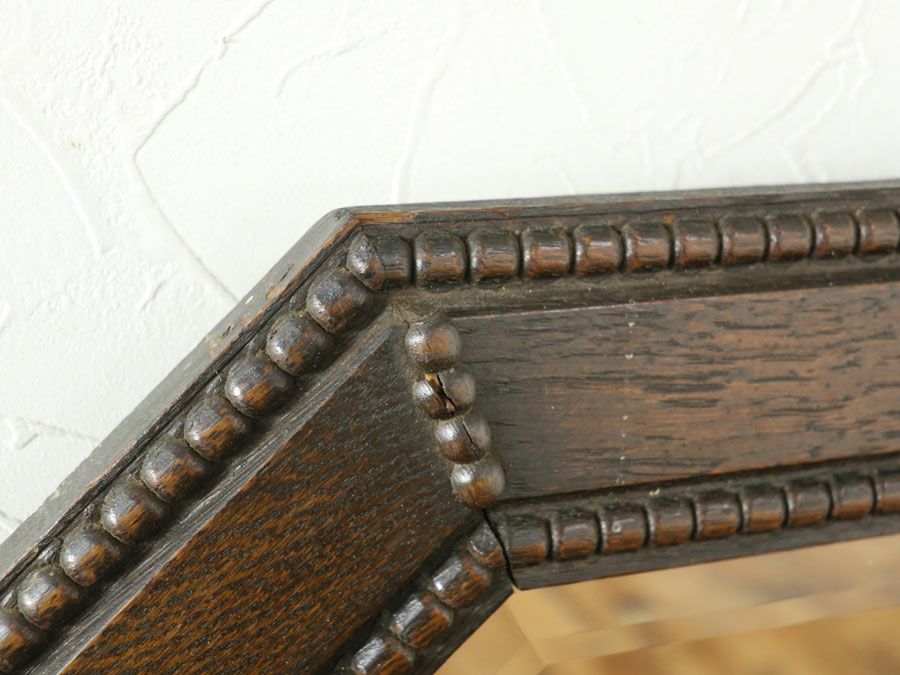 イギリスアンティークウォールミラー 59665a