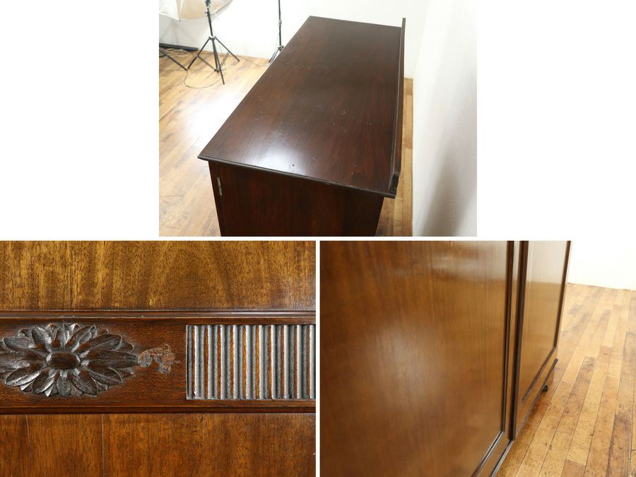 イギリスアンティーク家具ジェンツローブ 59658