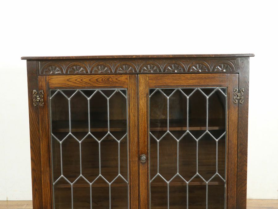 イギリスアンティーク家具ブックケース 59731