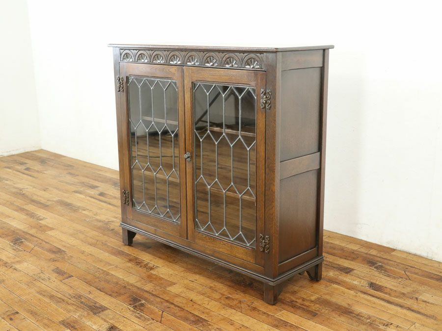 イギリスアンティーク家具ブックケース 59731