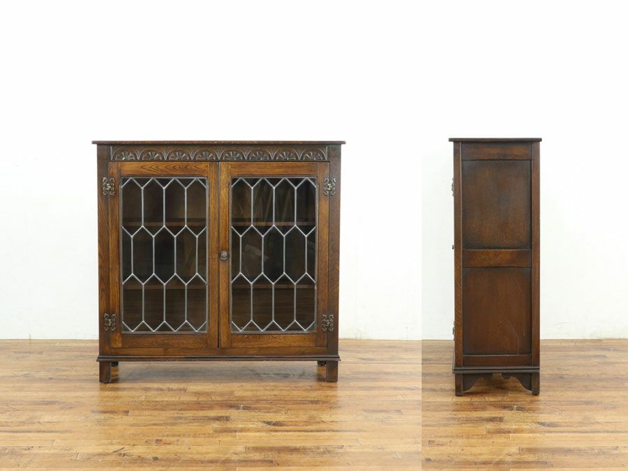 イギリスアンティーク家具ブックケース 59731