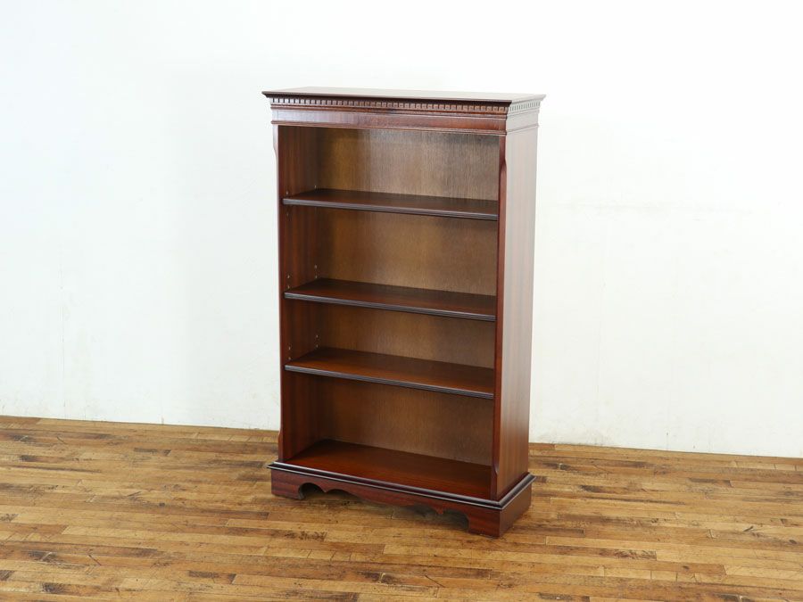 アンティーク家具オープンブックケース 59699a