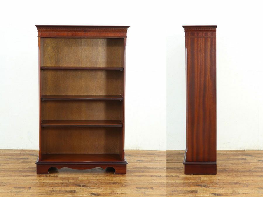 アンティーク家具オープンブックケース 59699a