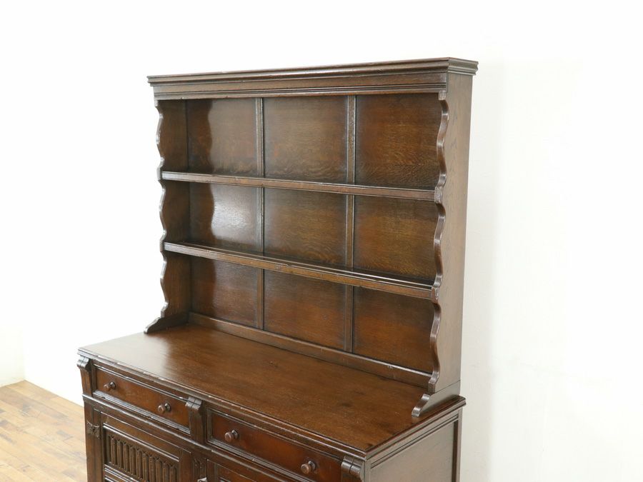 イギリスアンティーク家具カップボード 59689