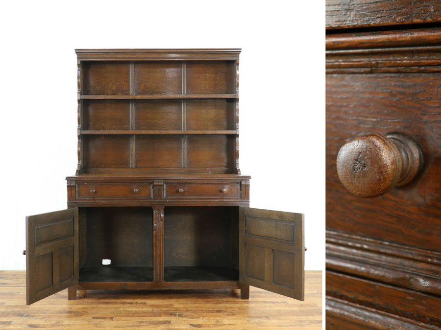 イギリスアンティーク家具カップボード 59689