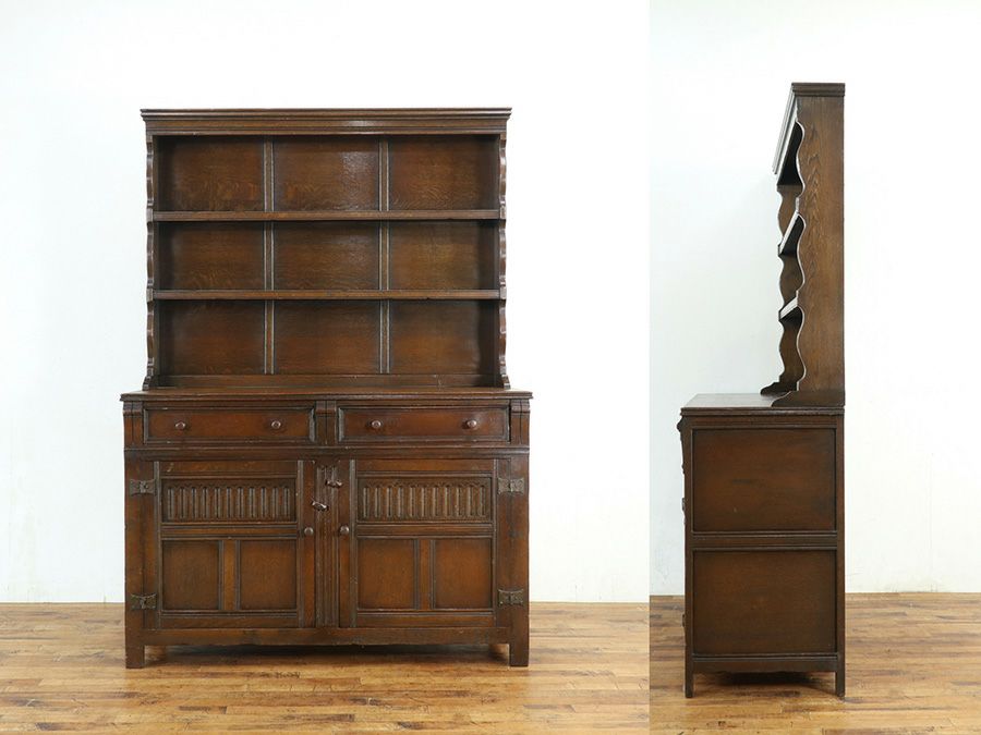 イギリスアンティーク家具カップボード 59689