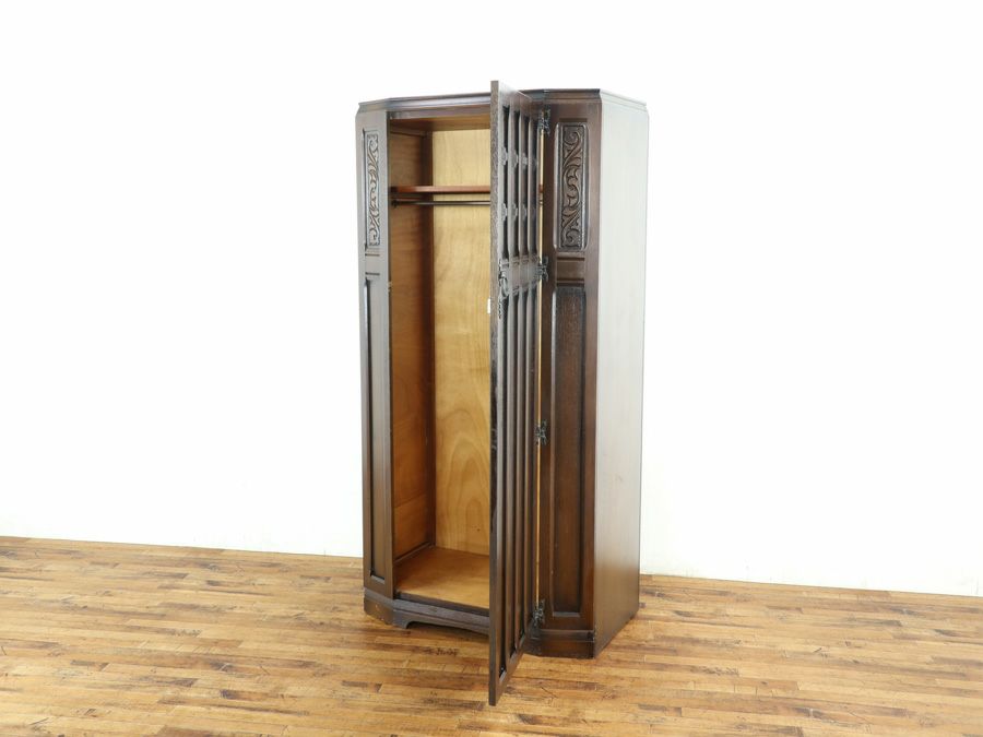 イギリスアンティーク家具ワードローブ 59664