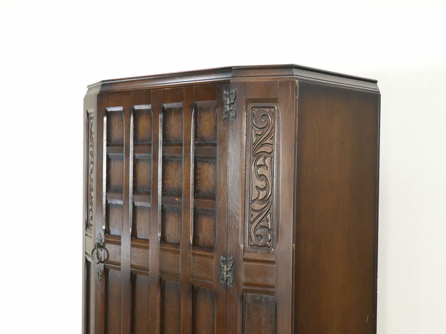イギリスアンティーク家具ワードローブ 59664