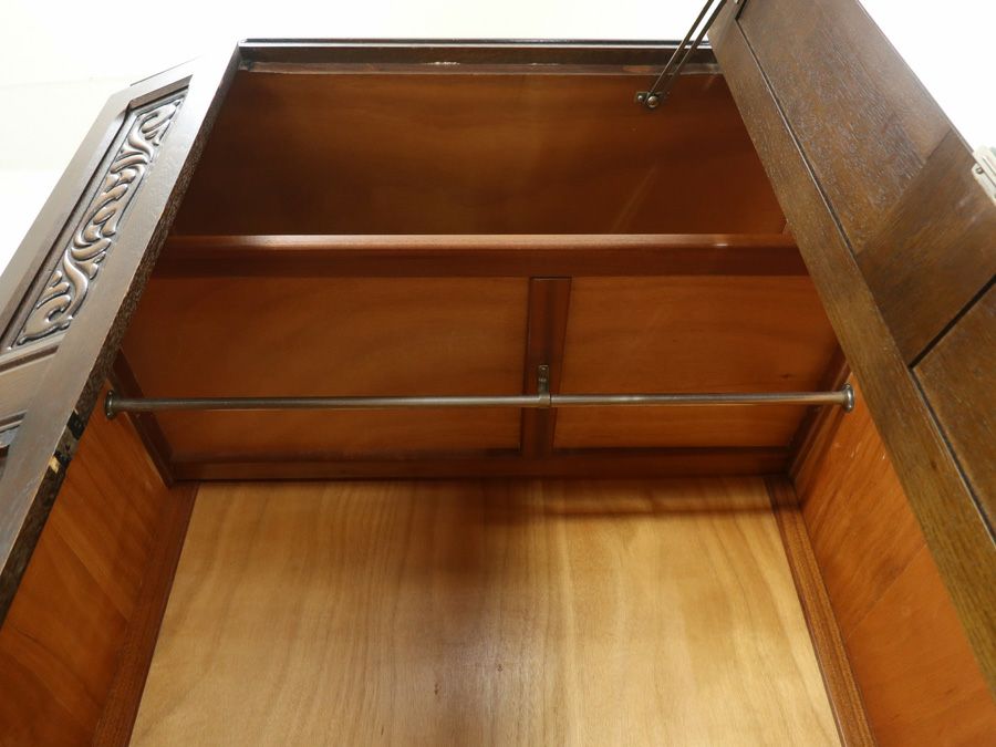 イギリスアンティーク家具ワードローブ 59664