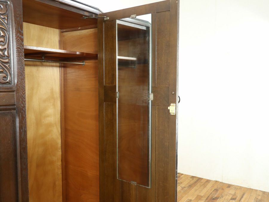 イギリスアンティーク家具ワードローブ 59664