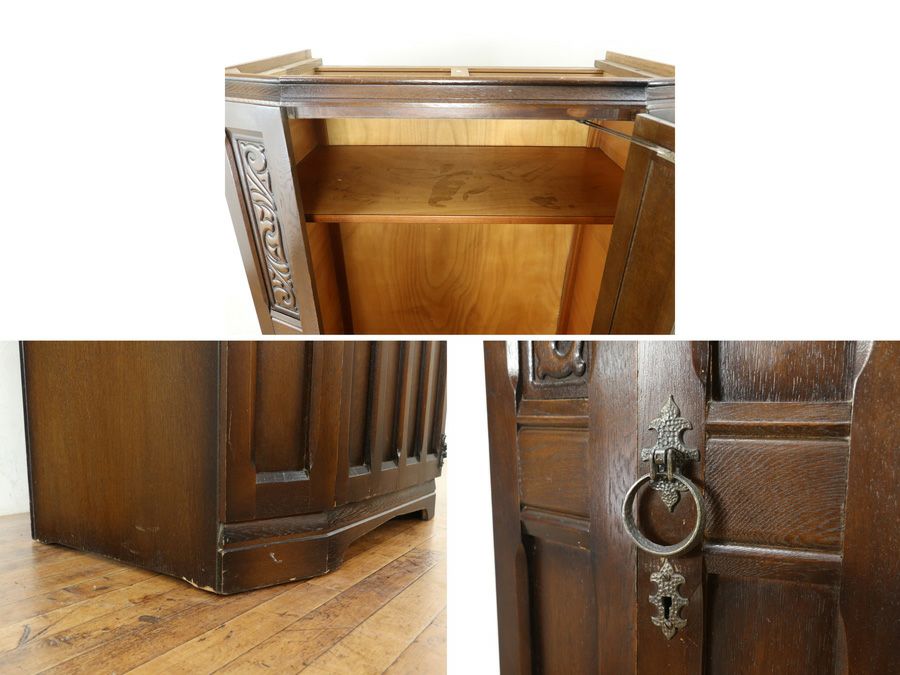 イギリスアンティーク家具ワードローブ 59664