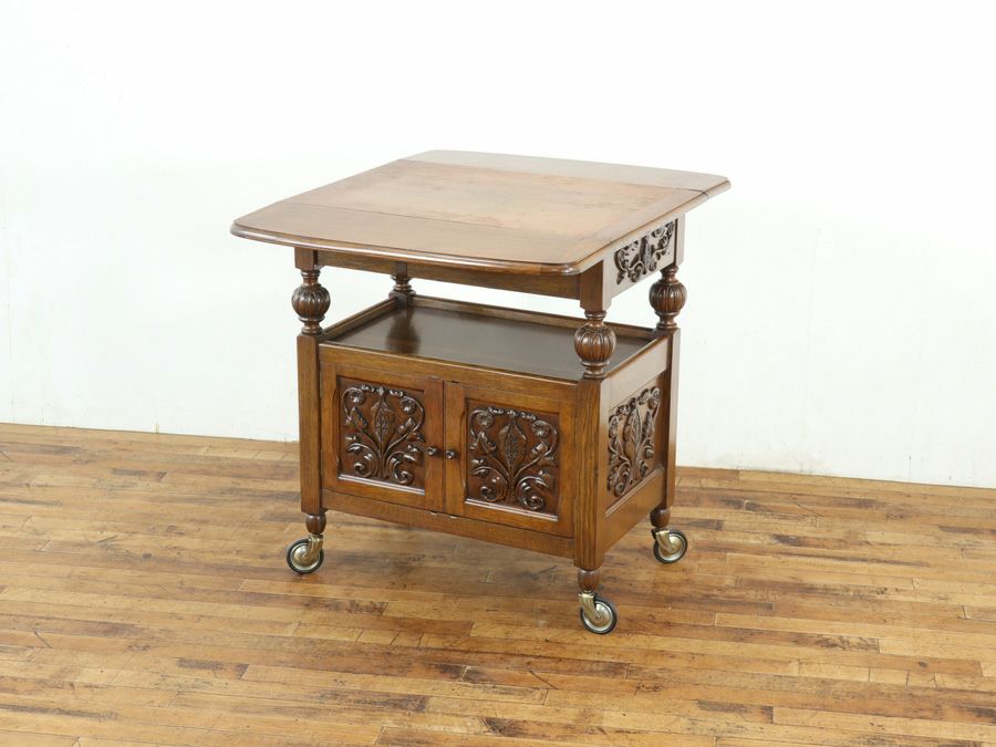 イギリスアンティーク家具ワゴン 59564