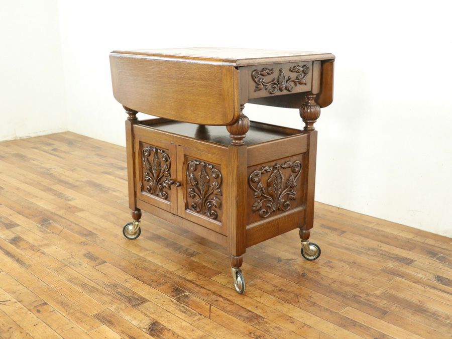 イギリスアンティーク家具ワゴン 59564