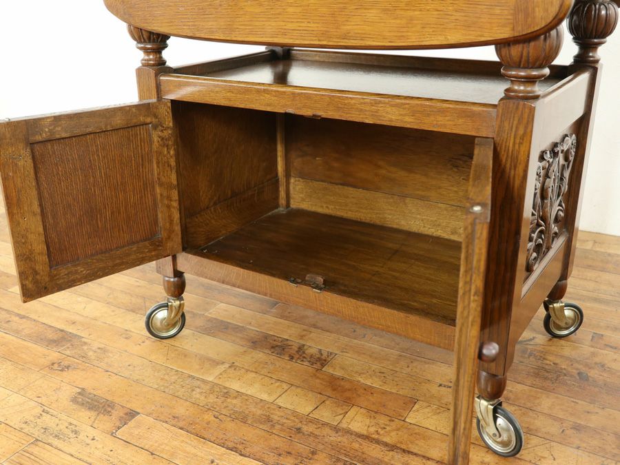 イギリスアンティーク家具ワゴン 59564