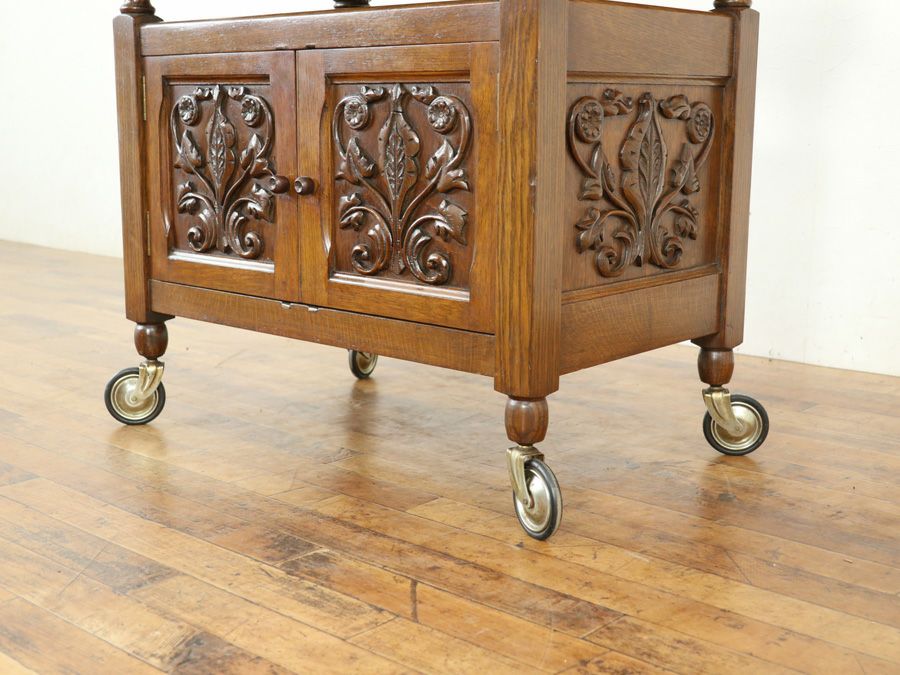 イギリスアンティーク家具ワゴン 59564