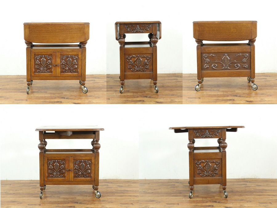 イギリスアンティーク家具ワゴン 59564