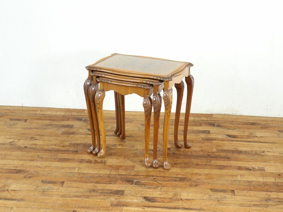 イギリスアンティーク家具ネストテーブル 59548