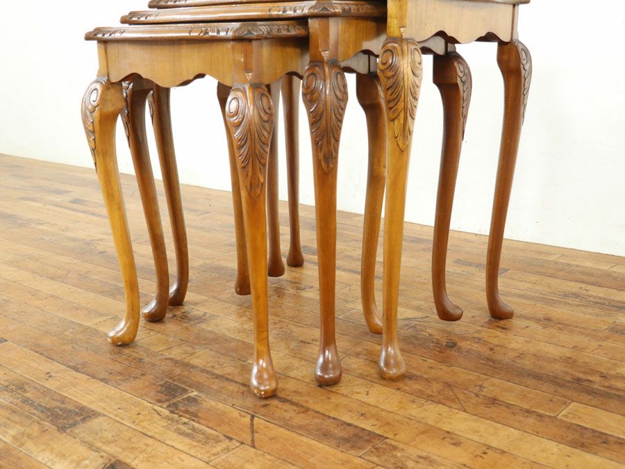 イギリスアンティーク家具ネストテーブル 59548