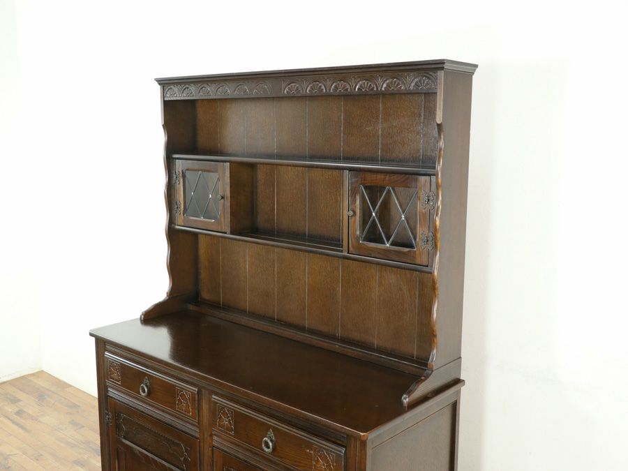 イギリスアンティーク家具カップボード 59715