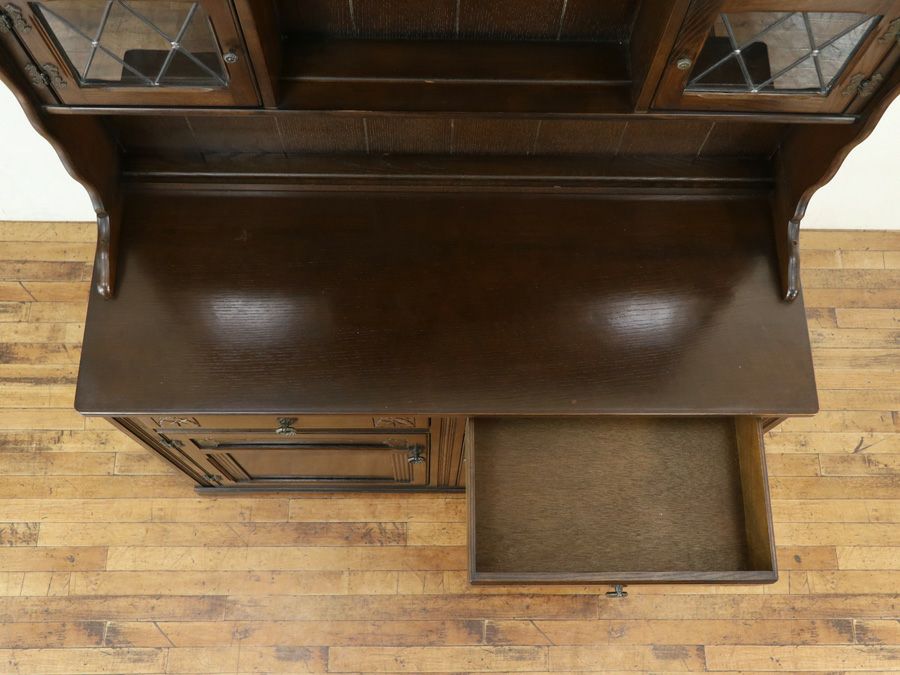 イギリスアンティーク家具カップボード 59715