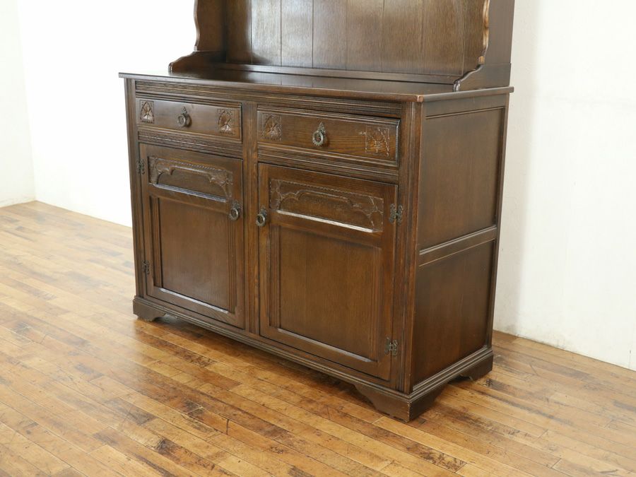 イギリスアンティーク家具カップボード 59715