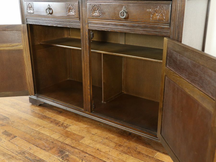 イギリスアンティーク家具カップボード 59715