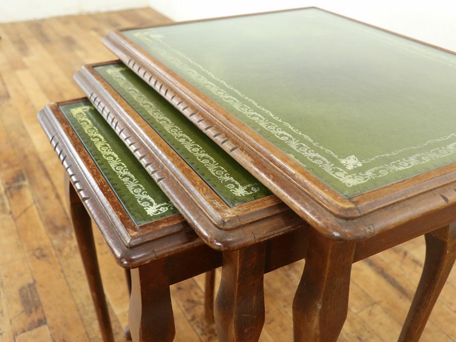 イギリスアンティーク家具ネストテーブル 59543