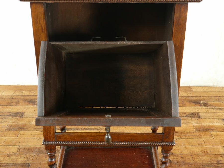 イギリスアンティーク家具コールボックス 59608