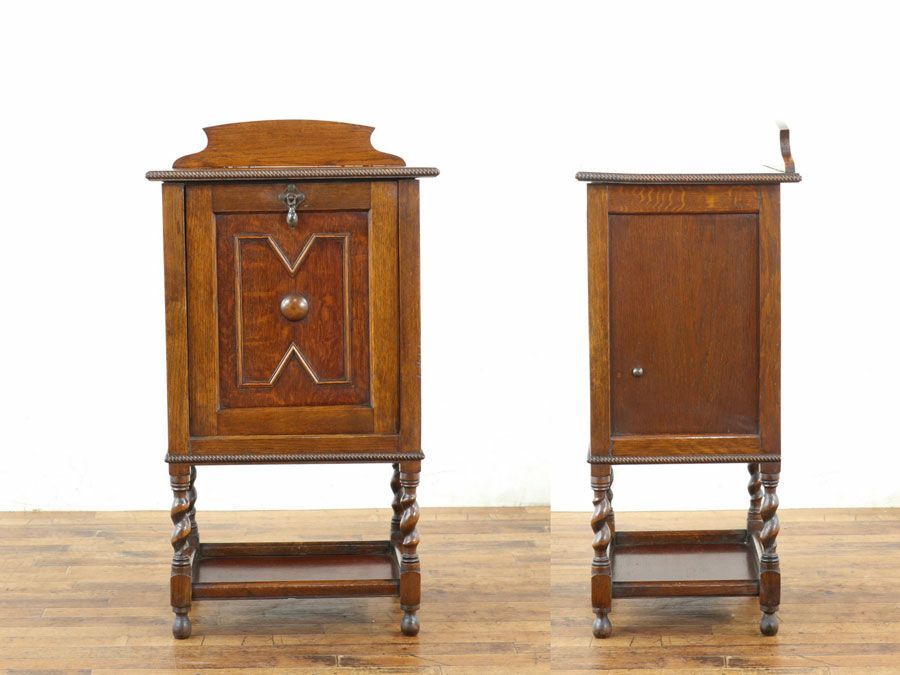 イギリスアンティーク家具コールボックス 59608