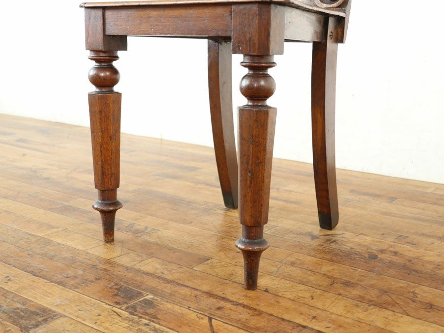 イギリスアンティーク家具ホールチェア 59544