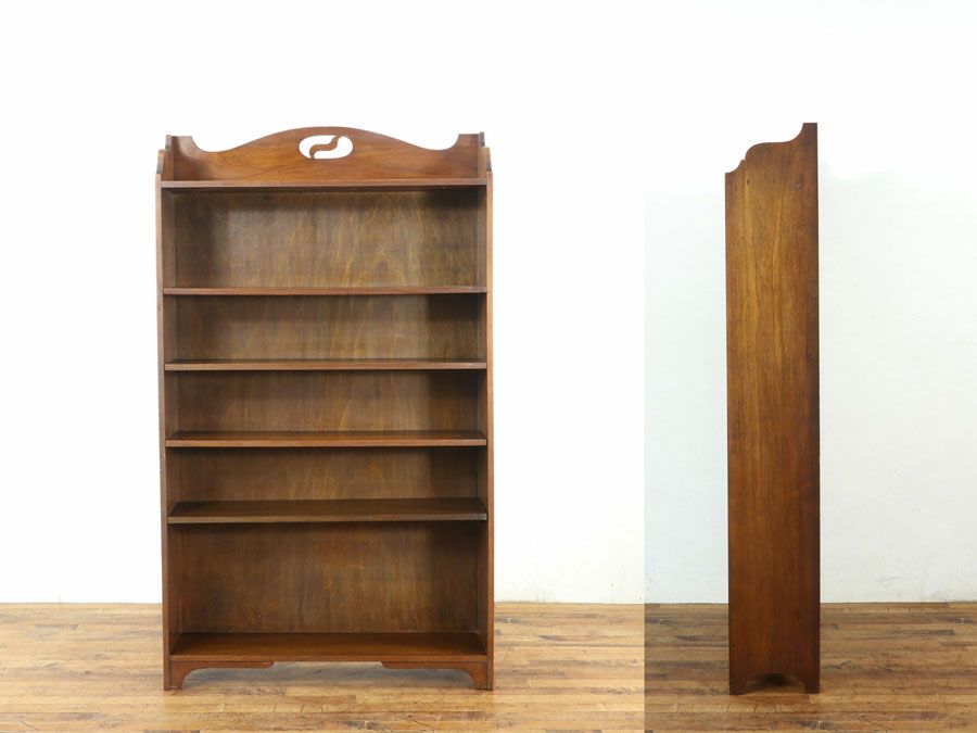 アンティーク家具オープンブックケース 59623