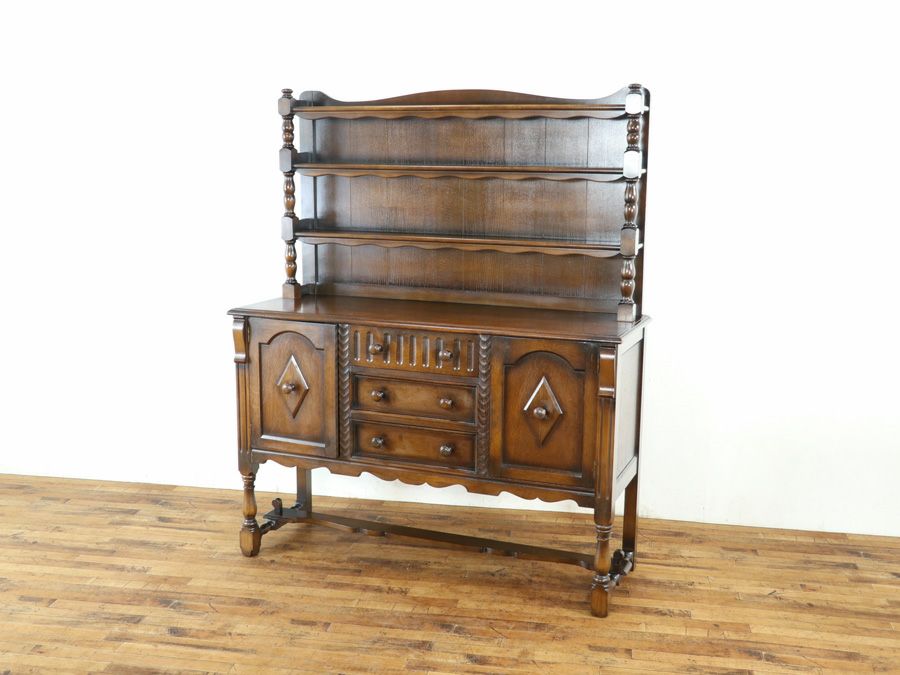 イギリスアンティーク家具カップボード 59698