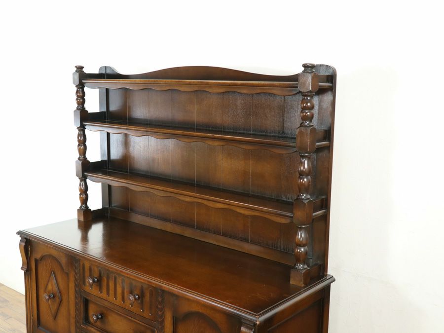 イギリスアンティーク家具カップボード 59698