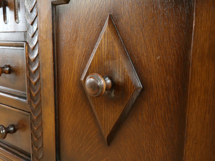 イギリスアンティーク家具カップボード 59698