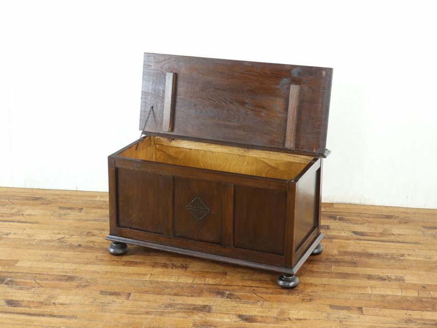 イギリスアンティーク家具コファー 59675