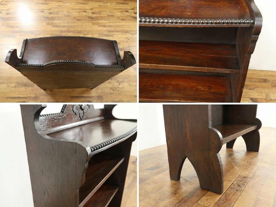 アンティーク家具オープンブックケース 59627