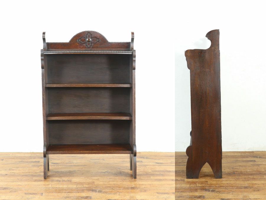 アンティーク家具オープンブックケース 59627