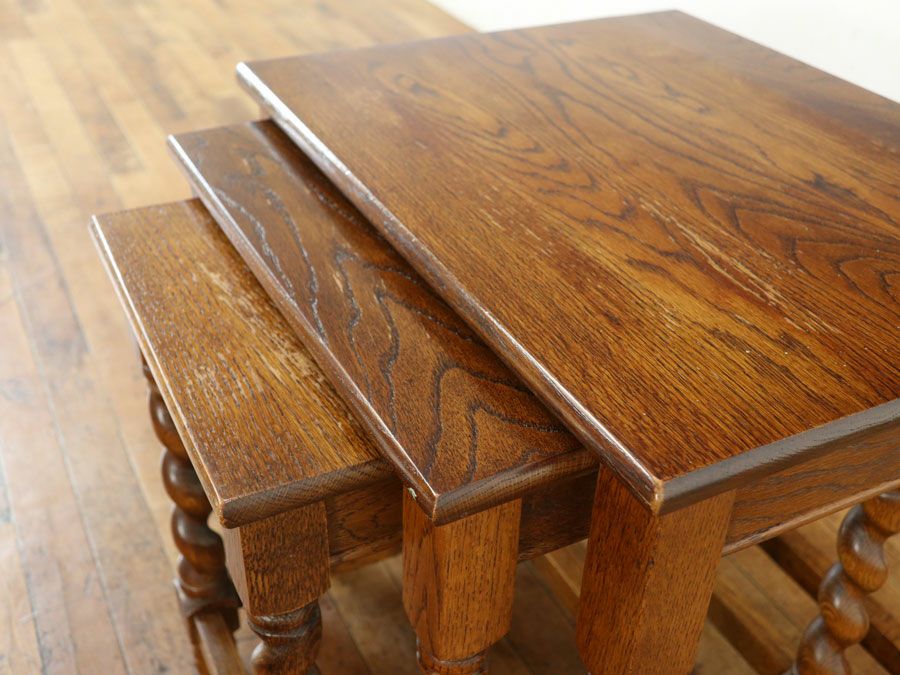 イギリスアンティーク家具ネストテーブル 59615