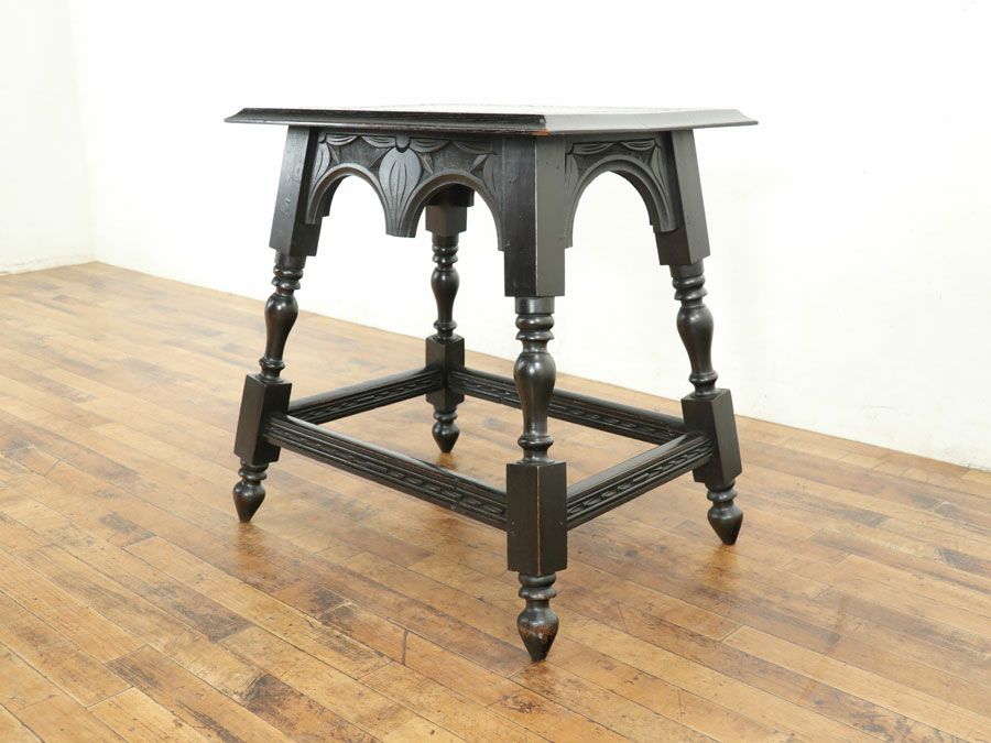 イギリスアンティーク家具サイドテーブル 59546