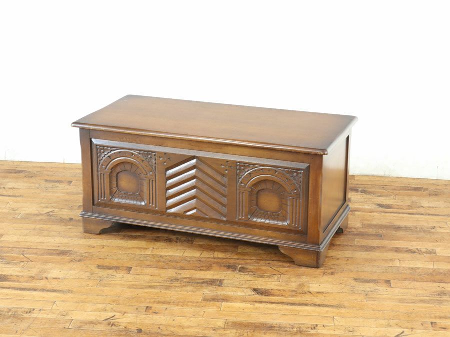 イギリスアンティーク家具コファー 59555