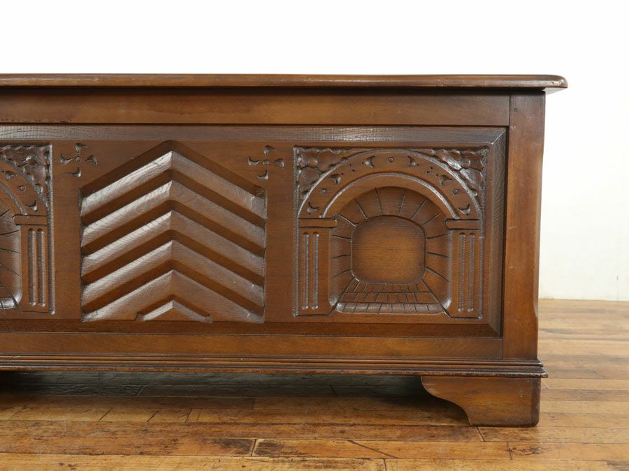 イギリスアンティーク家具コファー 59555