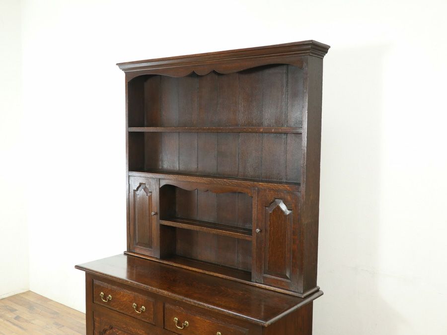 イギリスアンティーク家具カップボード 59700