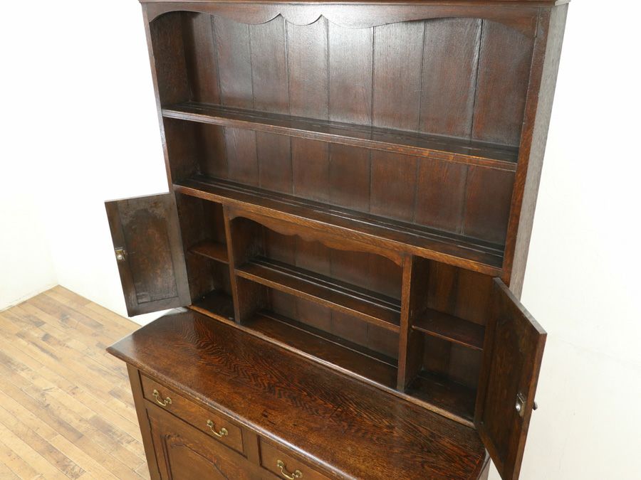 イギリスアンティーク家具カップボード 59700