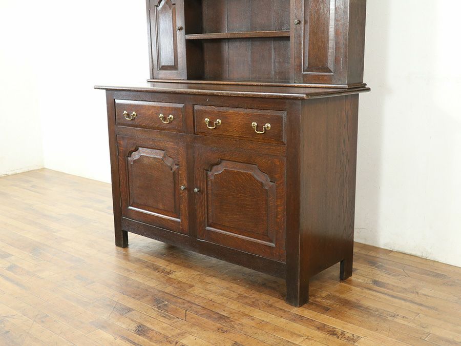 イギリスアンティーク家具カップボード 59700