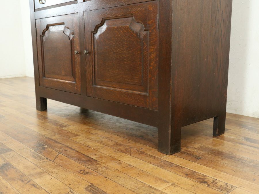 イギリスアンティーク家具カップボード 59700